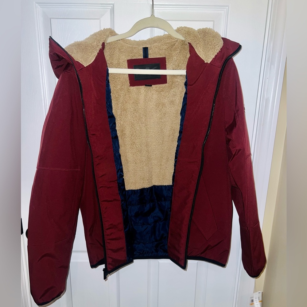 Michael Kors Maroon coat new with tags